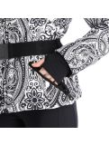 Miniatura High Society, Elea chaqueta de esquí mujeres paisley print negro 