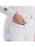 Miniatura High Society, Jil pantalones de esquí mujeres lila blanco, púrpura 