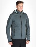 Miniatura Icepeak, Biggs chaqueta de esquí softshell hombres Dark Olive verde 