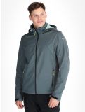 Miniatura Icepeak, Biggs chaqueta de esquí softshell hombres Dark Olive verde 