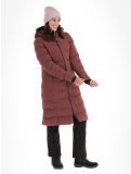 Miniatura Icepeak, Brilon chaqueta de invierno mujeres Mahogany borgoña 