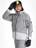 Miniatura Icepeak, Castres chaqueta de esquí hombres Light Grey gris 