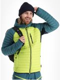 Miniatura Icepeak, Dillon chaqueta de plumas hombres Light Green verde 