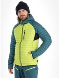 Miniatura Icepeak, Dillon chaqueta de plumas hombres Light Green verde 