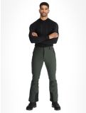 Miniatura Icepeak, Erding pantalones de esquí softshell hombres Dark Olive verde 