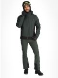 Miniatura Icepeak, Farwell chaqueta de esquí hombres Dark Olive verde 