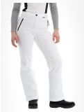 Miniatura Icepeak, Frechen pantalones de esquí softshell modelo pequeño mujeres Optic White blanco 