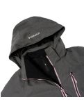 Miniatura Icepeak, Lanett Jr chaqueta de esquí niños Black gris, negro 