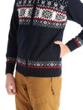 Miniatura Kama, Merino sweater 3054 chaleco hombres Navy azul 