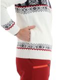 Miniatura Kama, Merino sweater 3054 chaleco hombres Off White blanco 