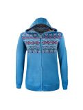 Miniatura Kama, Sweater Womens chaleco mujeres azul