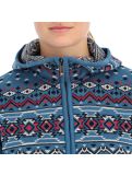 Miniatura Kama, Sweater Womens chaleco mujeres azul