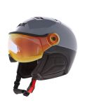 Miniatura Kask, Piuma R Montecarlo casco con visera unisex Grey gris 