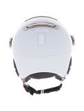 Miniatura Kask, Piuma-R Chrome Visor casco con visera unisex White/Silver blanco, Zilver 