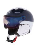 Miniatura Kask, Piuma-R Class Sport casco con visera unisex Navy azul 