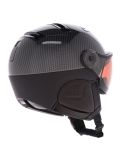 Miniatura Kask, Piuma-R Elite casco con visera unisex Carbon/Black negro 