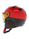 Miniatura Kask, Piuma-R Montecarlo casco con visera unisex Red rojo 