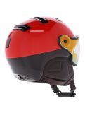 Miniatura Kask, Piuma-R Montecarlo casco con visera unisex Red rojo 