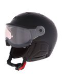 Miniatura Kask, Piuma-R Shadow Visor casco con visera unisex Black negro 