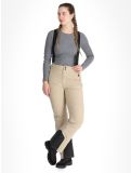 Miniatura Kilpi, ELARE pantalones de esquí mujeres Beige beige 