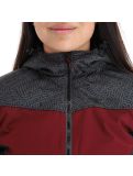 Miniatura Kilpi, Flip-W chaqueta de esquí mujeres dark rojo 