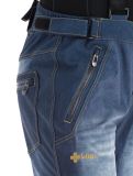 Miniatura Kilpi, Jeanso-M pantalones de esquí softshell hombres Dark Blue azul 