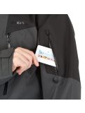 Miniatura Kilpi, Lexay-M chaqueta de esquí hardshell hombres dark gris