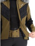 Miniatura Kilpi, Lin chaqueta de esquí mujeres Khaki negro, verde 