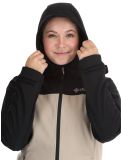 Miniatura Kilpi, Ravia chaqueta de esquí softshell mujeres Beige beige, negro 