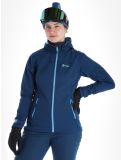 Miniatura Kilpi, Ravia-W chaqueta de esquí softshell mujeres Dark Blue azul 