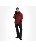 Miniatura Kilpi, Ravia-W chaqueta de esquí softshell mujeres dark rojo 