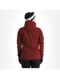 Miniatura Kilpi, Ravia-W chaqueta de esquí softshell mujeres dark rojo 