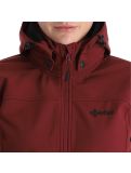 Miniatura Kilpi, Ravia-W chaqueta de esquí softshell mujeres dark rojo 