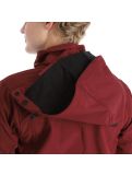 Miniatura Kilpi, Ravia-W chaqueta de esquí softshell mujeres dark rojo 