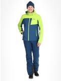 Miniatura Kilpi, Ravio chaqueta de esquí softshell hombres Lime Green azul, verde 