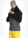 Miniatura Kilpi, Ravio-m chaqueta de esquí softshell tallas extra grandes hombres Dark Grey gris 