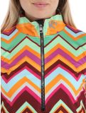 Miniatura Kou Sportswear, Chevron jersey mujeres Colourful multicolor, naranja, verde 