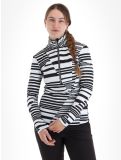 Miniatura Kou Sportswear, Stripes jersey mujeres Black-White blanco, negro 