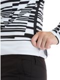 Miniatura Kou Sportswear, Stripes jersey mujeres Black-White blanco, negro 