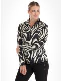 Miniatura Kou Sportswear, Wild Print jersey mujeres Black-Beige beige, negro 