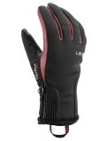 Miniatura Leki, Vallarta 3D guantes de esquí mujeres Black / Rosé negro, rosa 