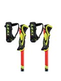 Miniatura Leki, Wcr Lite Sl 3D bastones de esquí niños amarillo/rojo/negro