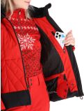 Miniatura Luhta, Hakonkoski chaqueta de esquí mujeres Cranberry rojo 