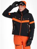 Miniatura Luhta, Jierstivaara chaqueta de esquí hombres Black naranja, negro 