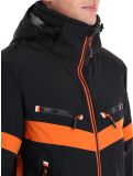 Miniatura Luhta, Jierstivaara chaqueta de esquí hombres Black naranja, negro 