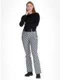 Miniatura Luhta, Joentaus pantalones de esquí softshell mujeres Black / White blanco, negro 