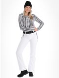 Miniatura Luhta, Joentaus pantalones de esquí softshell mujeres Optic White blanco 