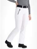 Miniatura Luhta, Joentaus C pantalones de esquí softshell mujeres Optic White blanco 