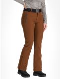 Miniatura Luhta, Joentaus pantalones de esquí softshell mujeres Chocolat marrón 