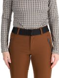 Miniatura Luhta, Joentaus pantalones de esquí softshell mujeres Chocolat marrón 